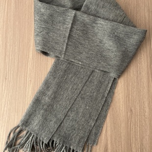 超高性价比 30宽1.8米长羊毛90%羊绒10%围脖围巾男女通用保暖冬装