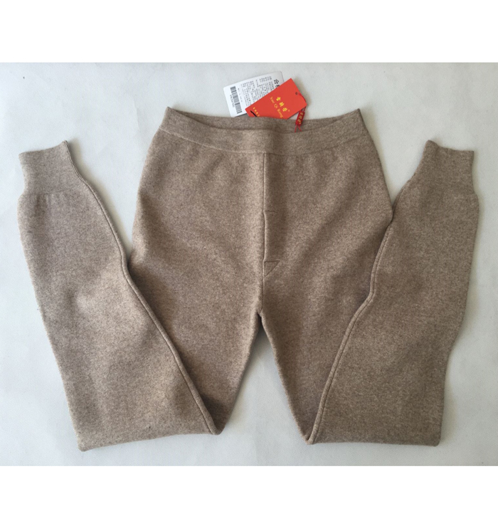 单层交织加厚羊毛保暖裤冬装特价