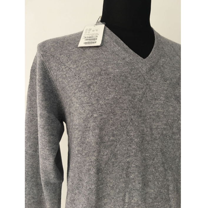 v领羊绒衫套头基本款通用