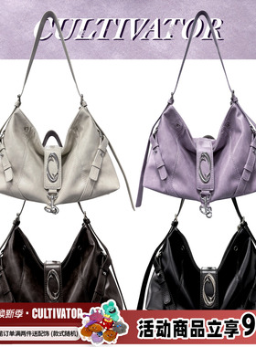Cultivator原创小众复古百搭休闲通勤单肩腋下斜挎托特包2025秋新