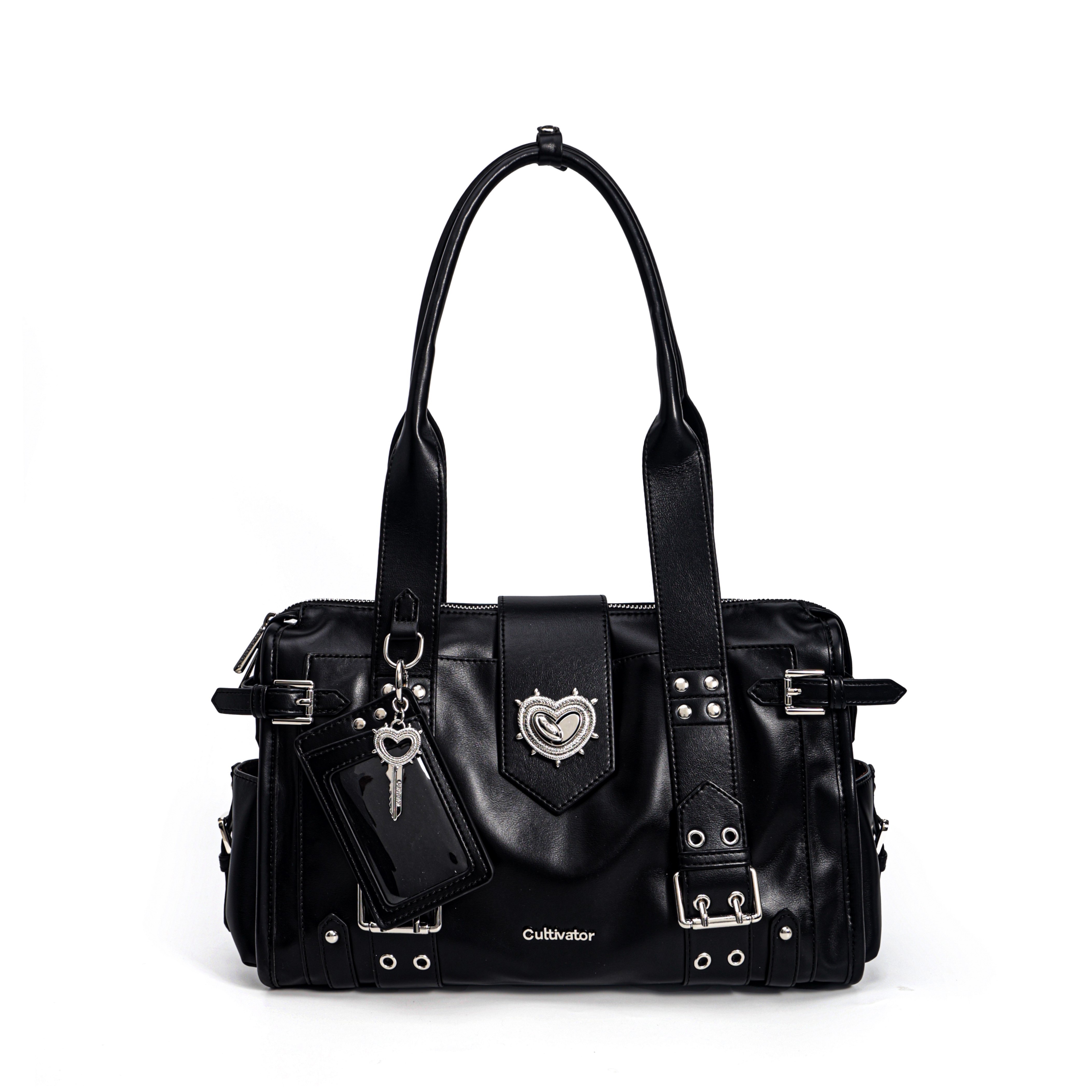 thumbnail for Cultivator "Yexu" original retro millennial-style large-capacity single-shoulder crossbody motorcycle bag for Fall/Winter 2026