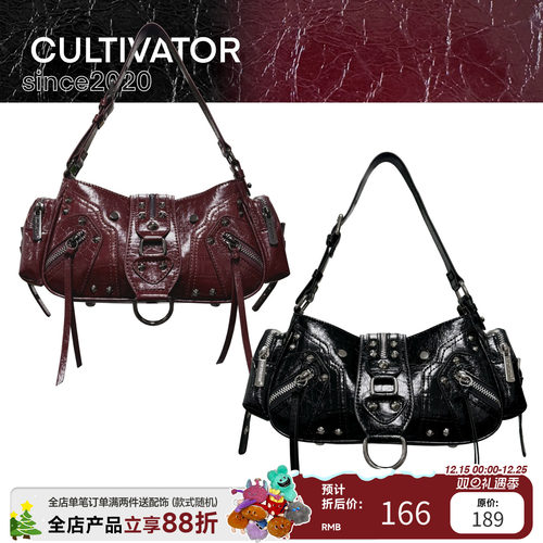cultivator原创小众机车腋下包