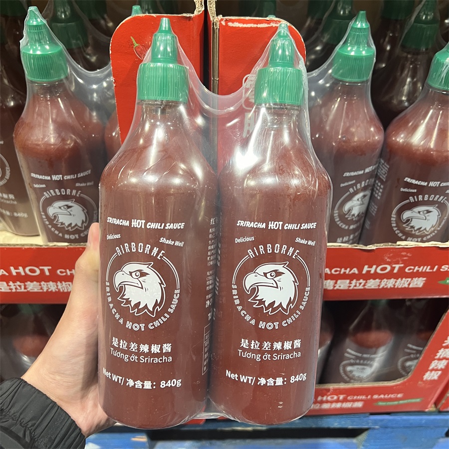 【Costco精选】泰国进口Sriracha是拉差辣椒酱辣味调味料 0脂肪 粮油调味/速食/干货/烘焙 辣椒酱 原图主图