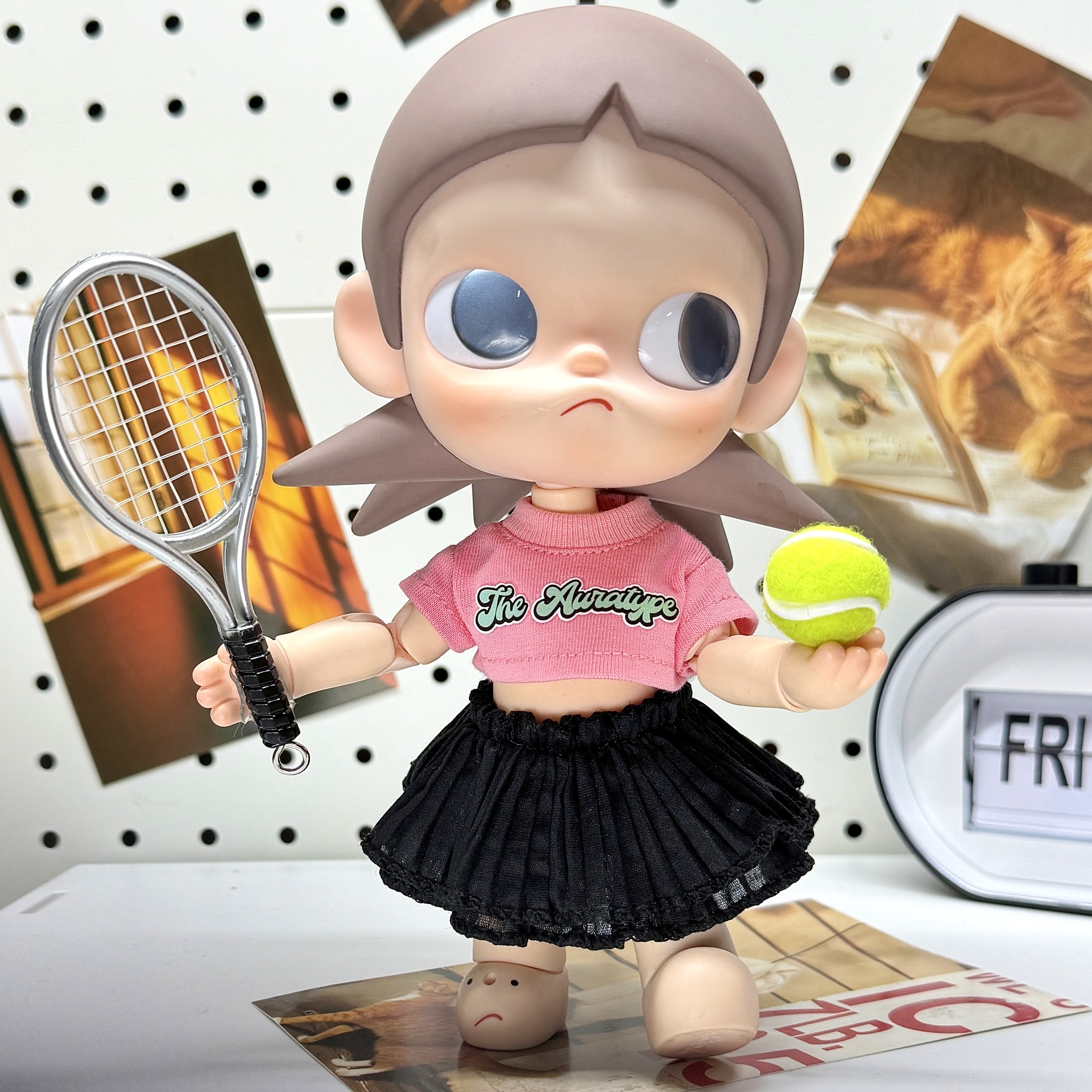 仅衣服嘎子姐Zsiga娃衣8/1分娃衣玩偶百褶裙网球套装着替M服饰