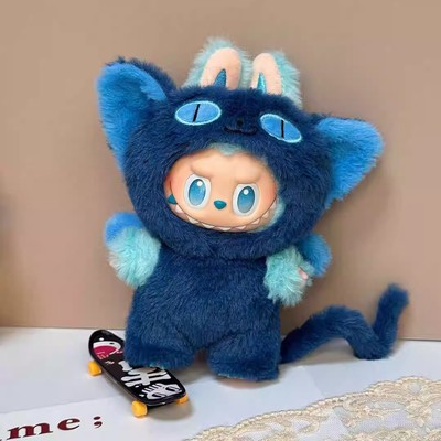 labubu娃衣拉布布娃衣三代衣服套装labubu一代搪胶毛绒天使娃