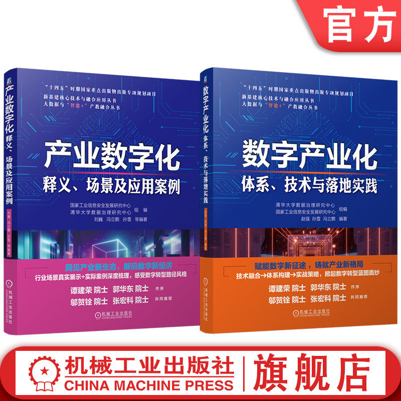 官网套装 数字化经济套装（共2册） 数字化转型 产业经济 数字经济 数据治理 数据质量管理 数字经济 平台 创新管理 基础理论