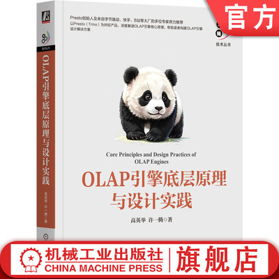 官网正版 OLAP引擎底层原理与设计实践 高英举 许一腾  数据库 数据分析 大数据 数据架构 分布式计算 即席查询 联机分析 数据挖掘