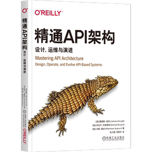 官网正版 精通API架构 设计 运维与演进API架构 詹姆斯·高夫 丹尼尔·布莱恩特 马修 奥本 软件开发 分布式 API运维 安全 API安全