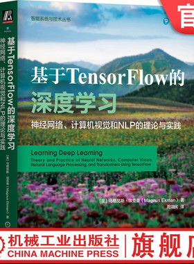 官网正版 基于Tensorflow的深度学习 神经网络 计算机视觉和NLP的理论与实践 马格努斯 埃克曼 感知器 神经语言模型 注意力机制