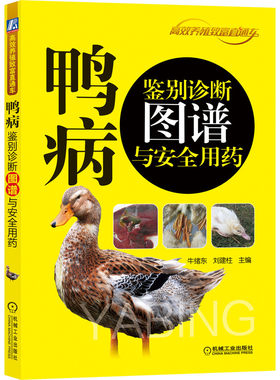 正版书籍 鸭病鉴别诊断图谱与安全用药 含各类鸭病临床症状的诊断思路及鉴别诊断要点 牛绪东刘建柱 9787111653318 机械工业出版社