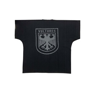 yeezy kanye Vultures1周边秃鹫印花小众百搭设计一体裁剪短袖T恤
