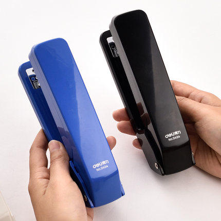 25개 이상 주문 시 무료 배송 DELI 0434 회전식 스테이플러 대형 사무용 스테이플러 중형 센터 솔기 바인딩 기계