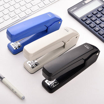 25개 이상 주문 시 무료 배송 DELI 0434 회전식 스테이플러 대형 사무용 스테이플러 중형 센터 솔기 바인딩 기계