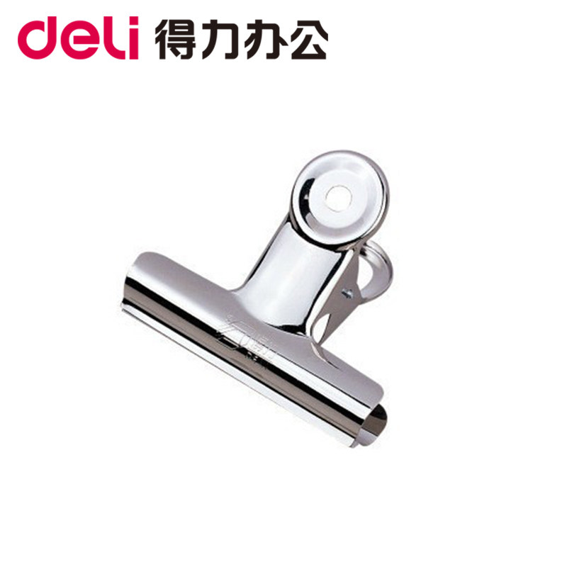 25개 이상 주문시 무료배송 델리 9521 스테인레스 스틸 클립 대형 철 클립 원형 철 티켓 클립 산 모양 클립 금속 클립