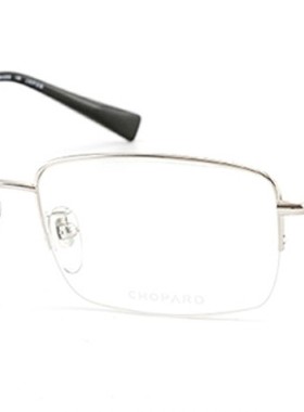Chopard萧邦商务半框近视62J休闲光学镜C45K纯钛眼镜架VCHF31J