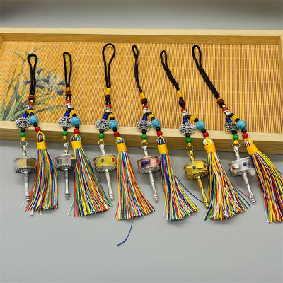 西藏纪念品包包吊坠汽车挂件可转