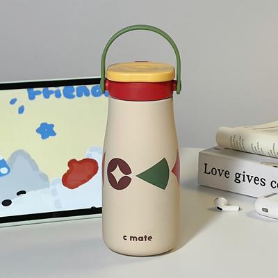 可爱大容量保温杯陶瓷内胆杯子