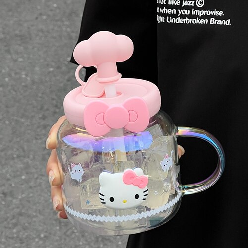 hellokitty水杯女生高颜值杯子