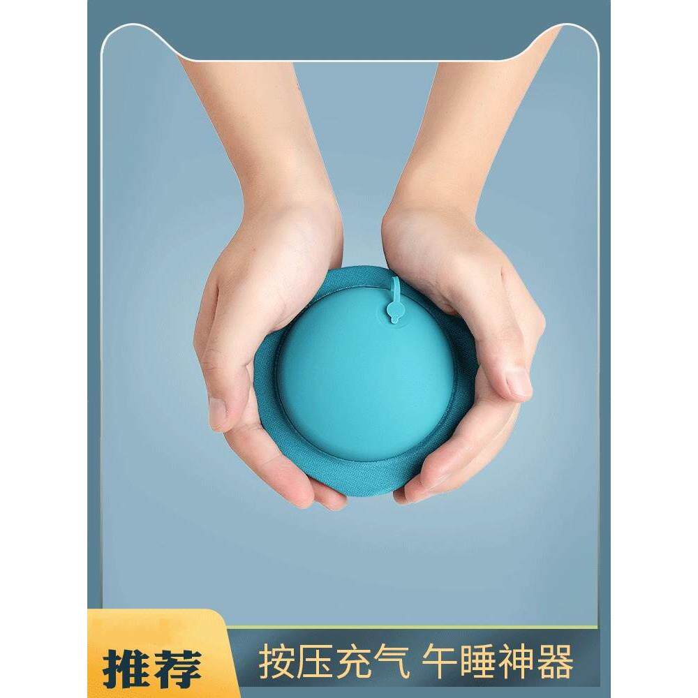 充气u型枕护颈u形便携飞机午睡吹气旅游枕头旅行颈椎脖子靠枕