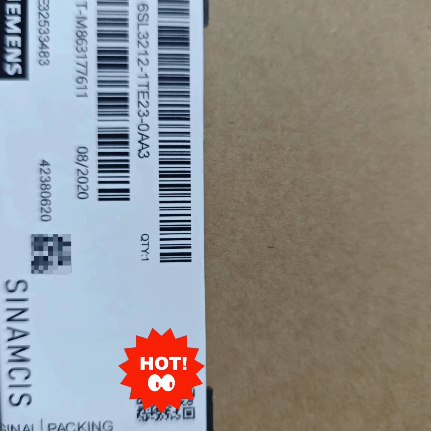 可维修西门子驱动器6SL3212-1TE23-0AA3 正议价