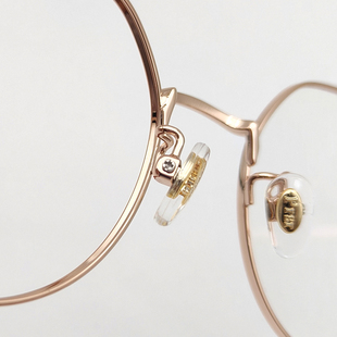眼镜鼻托原装帕沙金色银色新款超软硅胶鼻梁垫托叶送螺丝刀