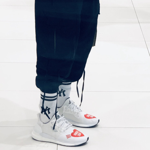 ny美式风hiphop说唱走秀潮牌棉袜