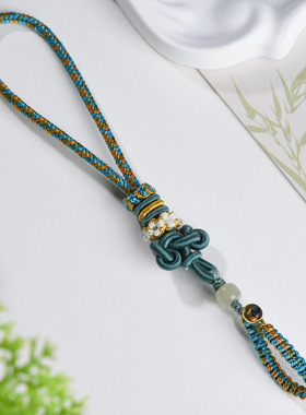 手工钥匙挂件钥匙扣女精致文昌结手机挂绳手机链挂饰情人节礼物