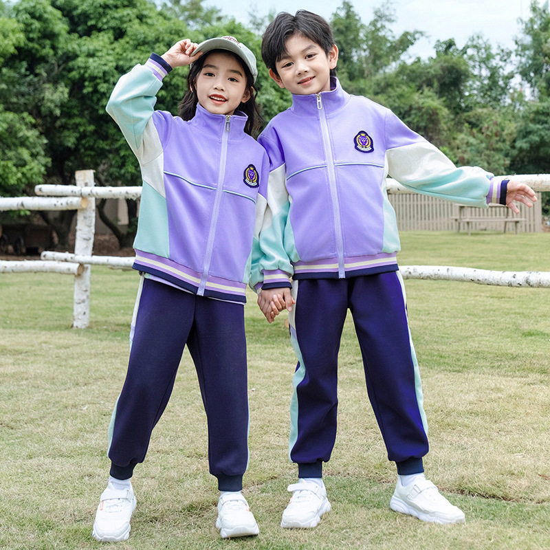 校服T恤polo短袖儿童运动服小学生班服夏季新款园服厂家现货直发