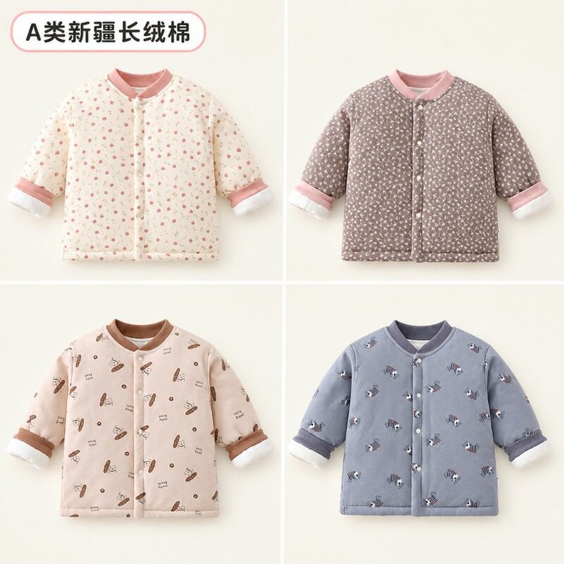 儿童棉花袄内胆冬季校服神器加厚打底衣a类200克新款小童单件棉衣