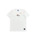 Nfl White Rams Team Chest Logo Embroidered T-Shirt