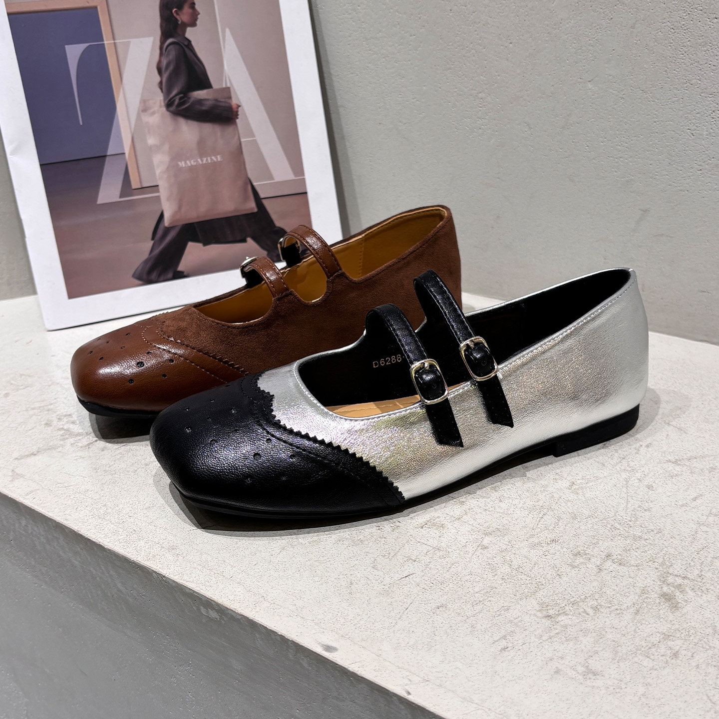 法式复古风芭蕾玛丽珍鞋女平底一字带舒适百搭单鞋,女鞋,时尚芭蕾鞋,淘宝优惠券,粉丝福利购,淘宝优惠卷