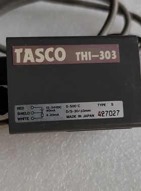 出个 TASCO TH1-303 非接触红外线温度传感器变送