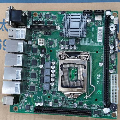 工控机主板 EITX-7520 6个网口