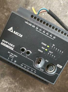 拆机台达PLC   DVP10EC00R3  功能包好 成色