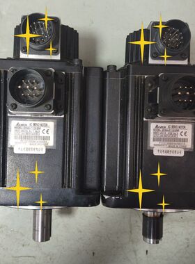 台达ECMA-F11320RS伺服电机 1.3kw 正常拆机