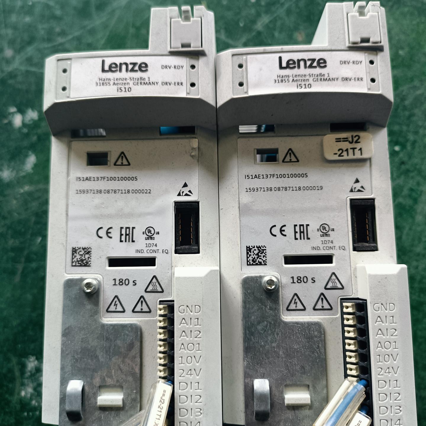 Lenze i510变频器 型号I51AE137F10010