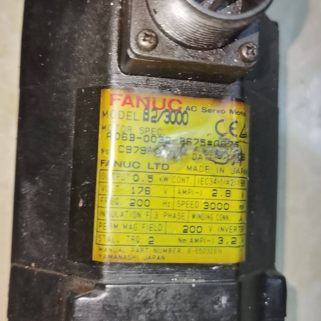 A06B-0032-B675电机带抱闸b2/3000