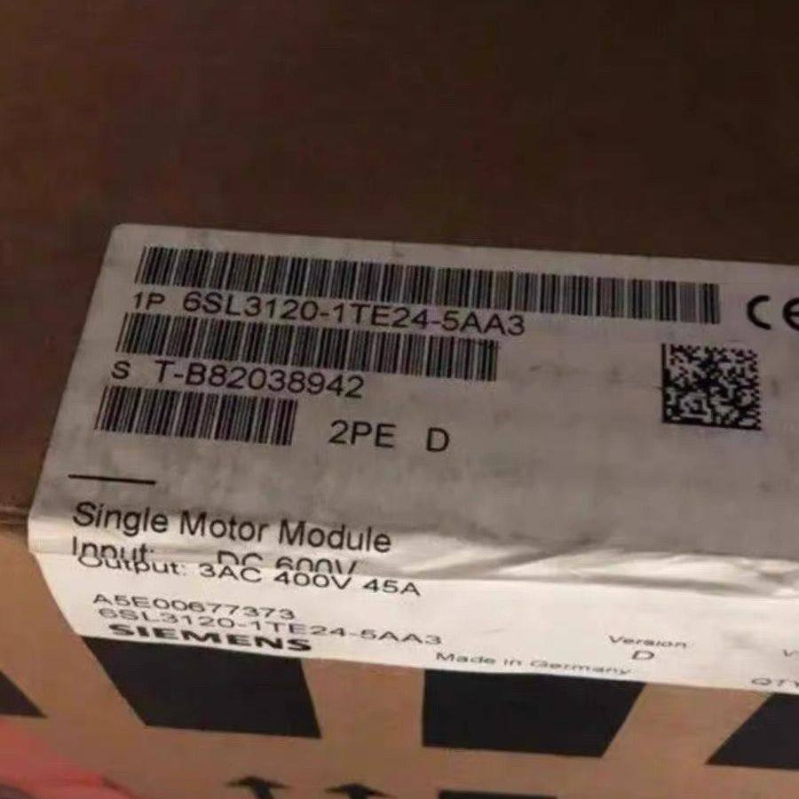 S120驱动器6SL3120-1TE24-5AC0现6