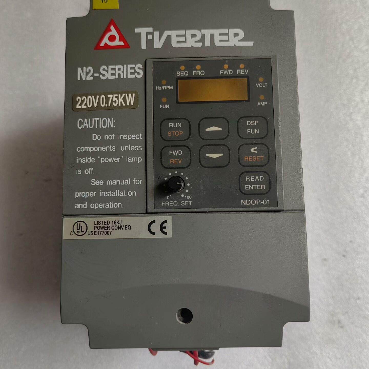 变频器N2-201-H 实物图拍 成色好