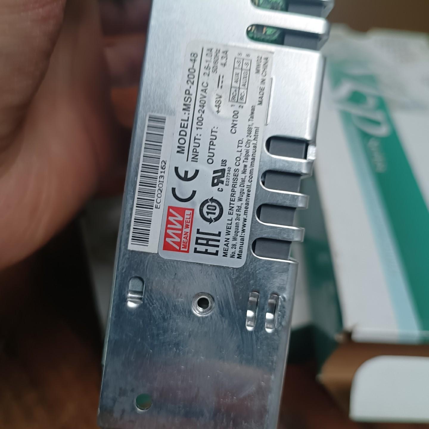 MSP-200-48明纬开关电源库存 剩余2台