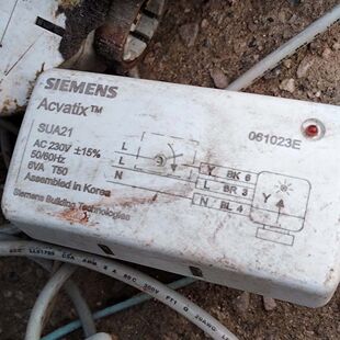 拆机森威尔电动两通阀执行器 电热执行器