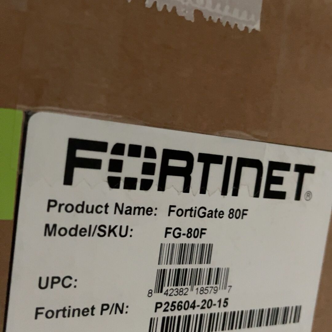 飞塔Fortinet型号FG-80F 网络安全防火墙 现货供