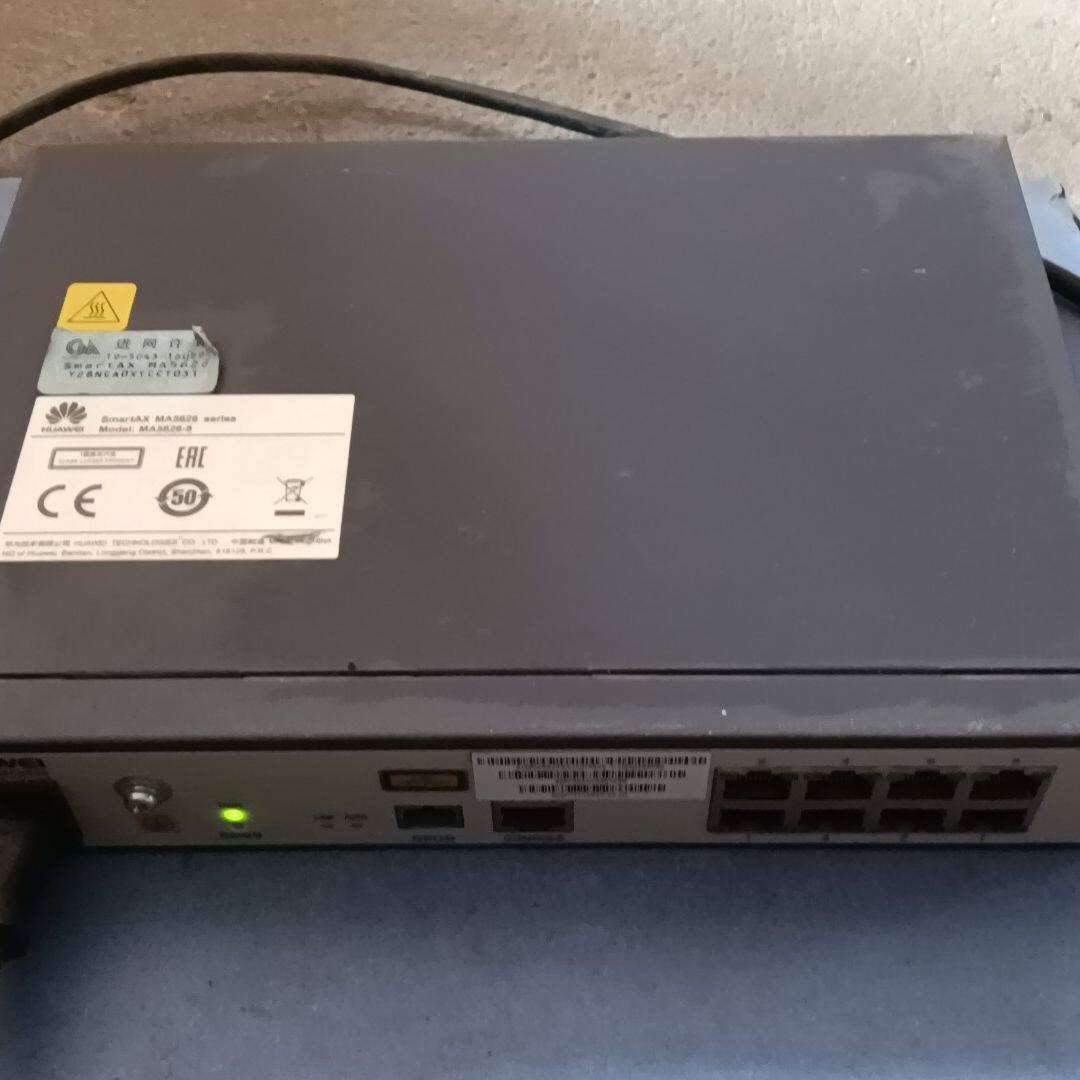 MA5626-8  成色较好 配电源线