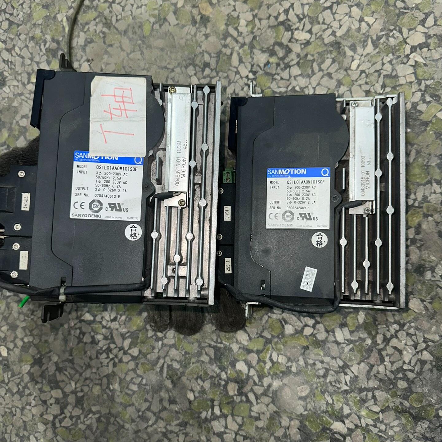 QS1L01AA0M101S0F三洋驱动器拆机 功能包好 不