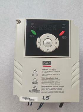 LS产电变频器 SV008iG5A-1  0.75kw 22