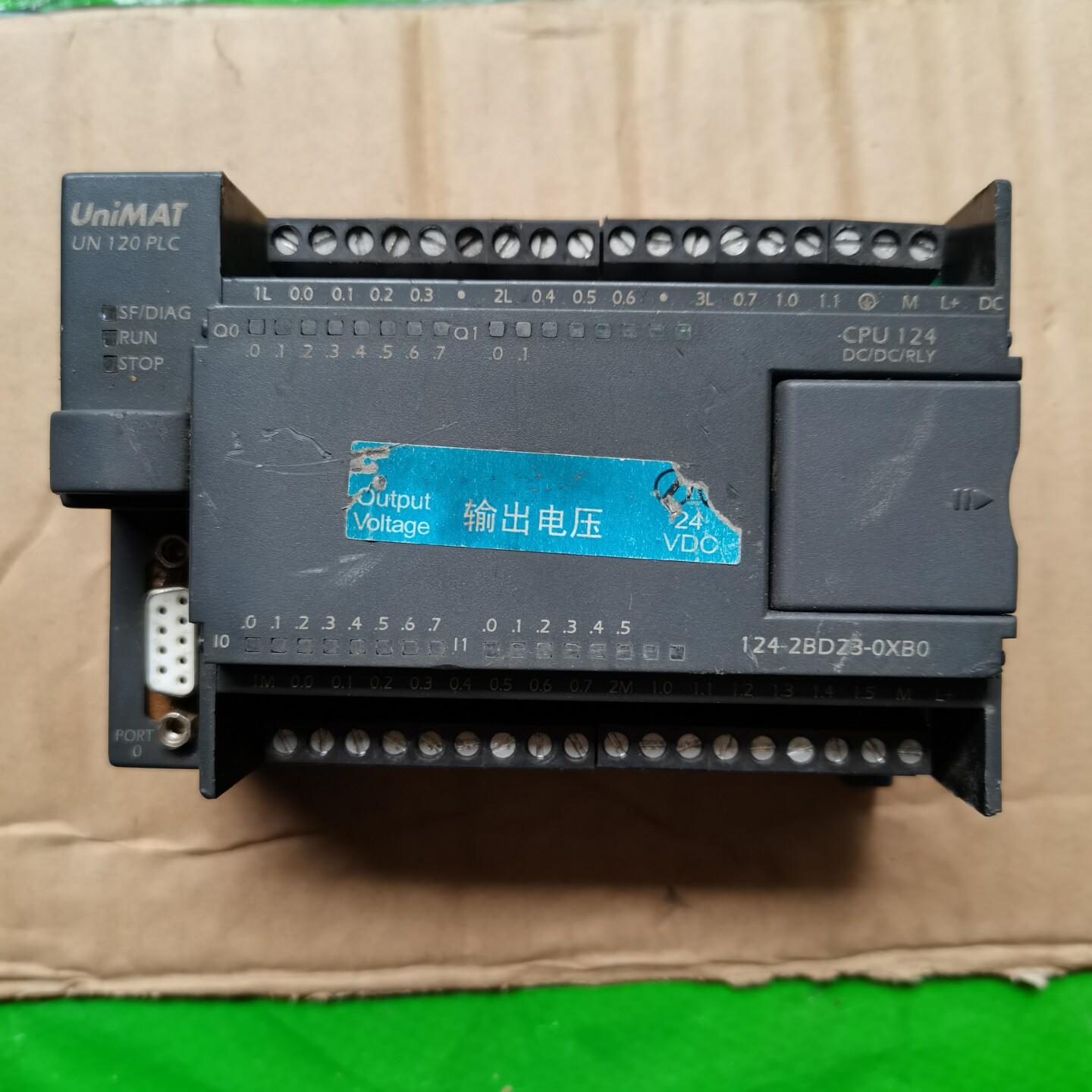 亿维PLC  UN 124-2BD23-OXB0  二手拆机
