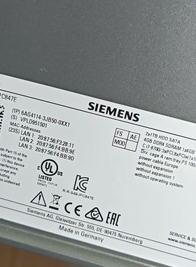 IPC 847E 6AG4114-3JB50-0X