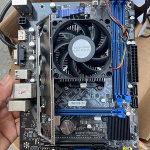 梅捷SY-狂龙 A88M-PVH主板+A6-7400套板 有