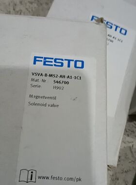 费斯托电磁阀546700 VSVA-B-M52-AH-A1-