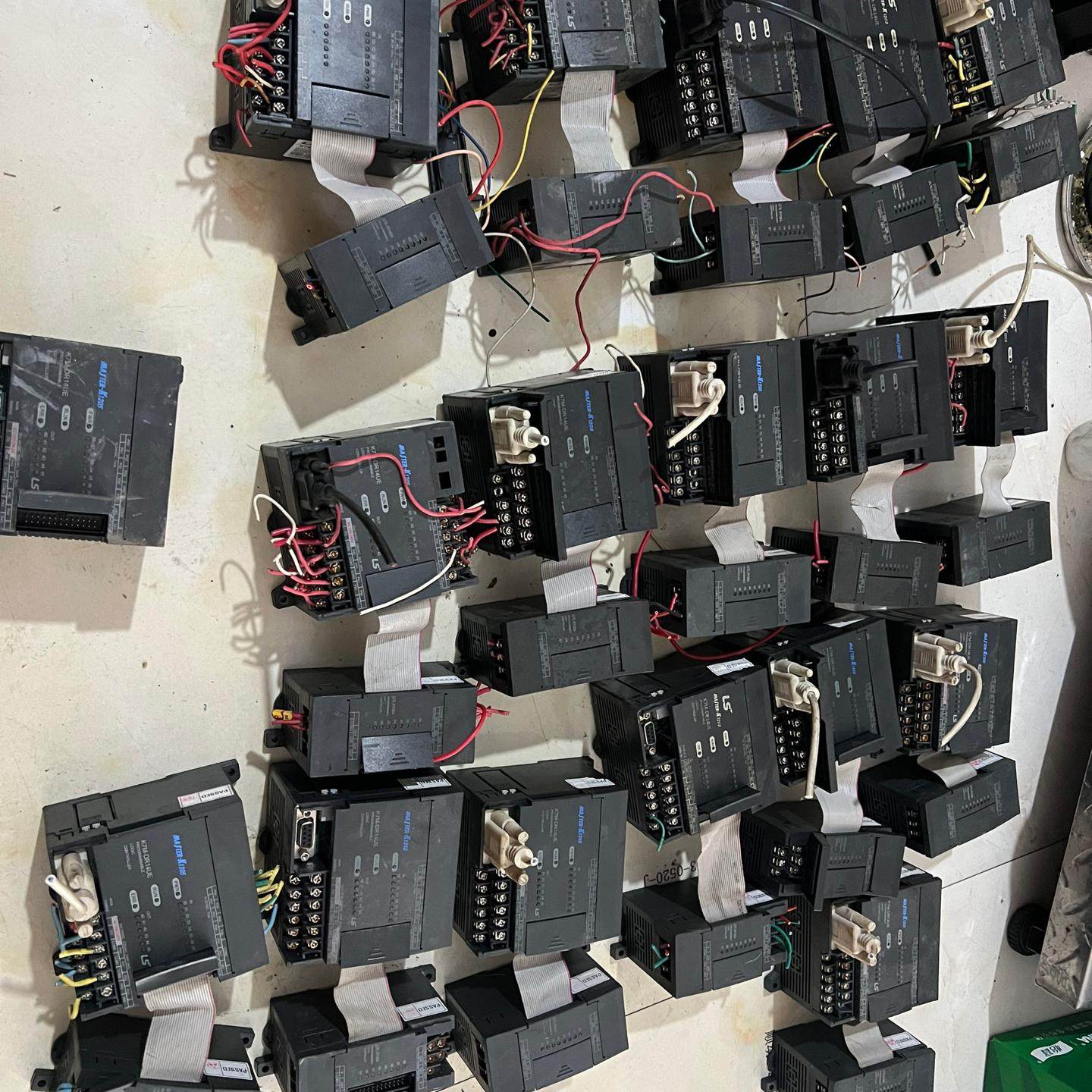 拆机LS产K7M-DR14UE 扩展G7E-RY08A 一起